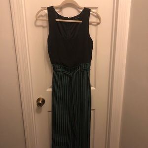 Green and Black Jumpsuit